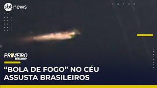 Clarão no céu assusta moradores em várias cidades do país | Primeiro Impacto (15/05/25)