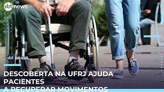 Proteína criada pela UFRJ ajuda pacientes com lesão na medula a recuperar movimentos | #SBTBrasil