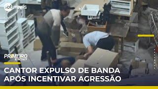 Músico é expulso de grupo após incentivar agressão a jovem em SC | #PrimeiroImpacto