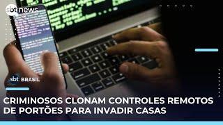 Uso de controles remotos clonados em assaltos aumenta em São Paulo | SBT Brasil (06/06/25)