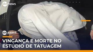 Assassinato no estúdio de tatuagem: ciúmes de mulher teria motivado crime em SP | #SBTManhã