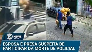 Mulher de policial civil morto por falsos moradores de rua é presa | #SBTNews Manhã (14/01/25)