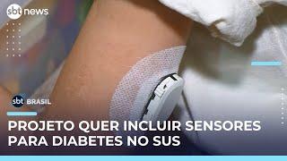 Diabetes: projeto quer disponibilizar sensor para monitorar glicose gratuitamente | #SBTBrasil