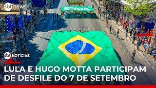7 de Setembro é marcado por desfile militar em Brasília e protestos por anistia | #SBTNotícias