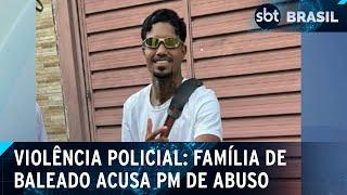 Homem é baleado em São Paulo e família alega abuso da Polícia Militar| SBT Brasil (29/01/25)