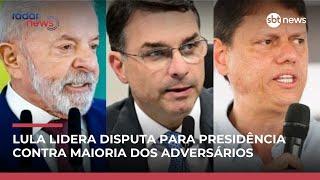 Lula lidera disputa presidencial contra Flávio e Tarcísio, aponta pesquisa Quaest 