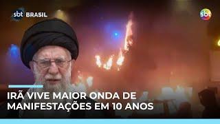 Protestos no Irã já deixam mais de 600 mortos; regime reage com mais repressão | #SBTBrasil