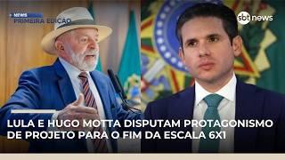 Lula e Hugo Motta disputam protagonismo em proposta para acabar com escala 6x1 | #NewsPrimeiraEdição