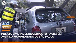 Polícia Civil investiga se homem envolvido em acidente disputava racha  | #AloVoce