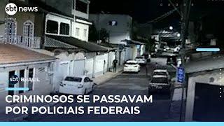 Suspeitos que fingiram ser policiais federais para assaltar empresário são presos no DF | #SBTBrasil