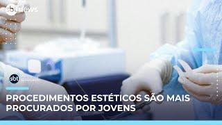 Jovens buscam mais procedimentos estéticos, alertam cirurgiões | SBT Brasil (10/05/25)