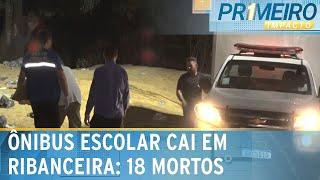 Sobe para 18 o número de mortos em acidente na Serra da Barriga (AL) | Primeiro Impacto (25/11/24)