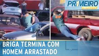 Motorista embriagado atropela idosa e arrasta homem em Curitiba | Primeiro Impacto (18/12/24)