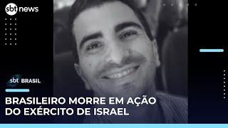 Soldado brasileiro do Exército de Israel morre em incidente na Faixa de Gaza | #SBTBrasil 