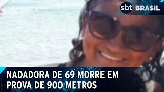 Atleta de 69 anos morre durante prova aquática em Salvador | SBT Brasil (21/12/24)