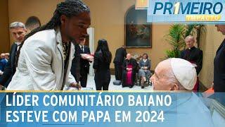 Professor baiano relata encontro com Papa Francisco em 2024 | Primeiro Impacto (21/04/25)