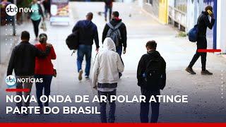 Quarta onda de frio derruba temperaturas em regiões do Brasil | #SBTNotícias