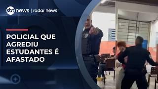 Policial é afastado após agredir estudantes no Rio de Janeiro | #RadarNews