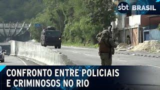 Operação do Bope termina em tiroteio no Morro dos Macacos (RJ) | SBT Brasil (28/12/24)