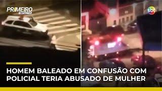 Vídeo mostra de confusão entre homem em situação de rua baleado e policial | #PrimeiroImpacto