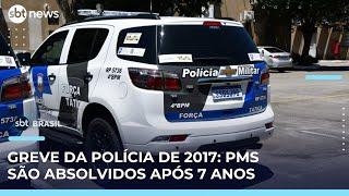 Policiais militares da greve de 2017 no Espírito Santo são absolvidos | #SBTBrasil 