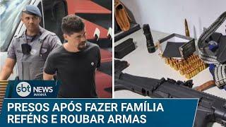 Bandidos invadem casa e fazem família refém no interior de SP | #SBTNews Manhã (06/01/25)