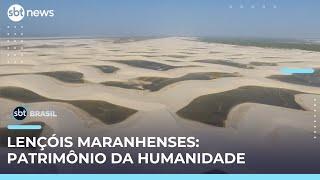 Lençóis Maranhenses recebe certificado de Patrimônio Natural da Humanidade da Unesco | #SBTBrasil