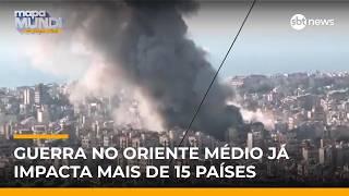 Guerra no Oriente Médio: Estratégia do Irã é criar caos na região e forçar negociação | #MapaMundi