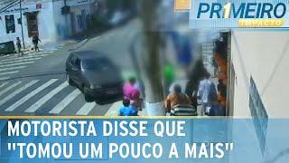 Motorista embriagado atropela mulher e criança no interior de SP | Primeiro Impacto (30/09/24)