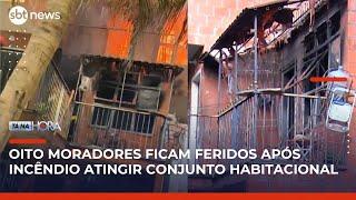 Incêndio atinge apartamentos em Manaus (AM) e deixa oito feridos | Tá na Hora (30/05/25)