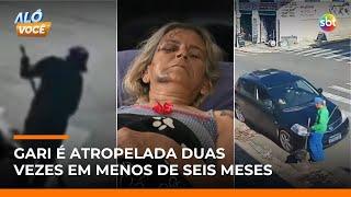 Gari é atropelada duas vezes em menos de 6 meses no interior de SP | #AloVoce