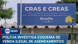 Polícia Civil investiga esquema de venda ilegal de agendamentos nos "CRAS" | #SBTNews (24/12/24)