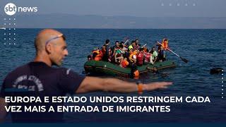 Especialista explica por que Europa e EUA estão restringindo entrada de imigrantes | Mapa Mundi
