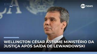 Lula define Wellington César como novo ministro da Justiça | #JornaldoSBTNews