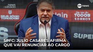 Presidente afastado do São Paulo vai entregar carta de renúncia | #NewsSabado