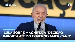 Lula comenta decisão dos EUA de retirar Alexandre de Moraes da lista Magnitsky