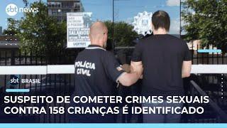 Polícia identifica 158 vítimas de abusador de crianças no RS | SBT Brasil (05/05/25)
