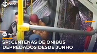 ▶️ SBT Manhã AO VIVO | Polícia investiga onda de ataque a ônibus na Grande São Paulo