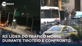 RJ: Tiroteio na Maré deixa dois feridos e líder do tráfico é morto | #SBTNews Manhã (13/05/25)