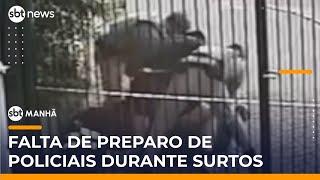 Assassinato de homem em surto levanta debate sobre falta de preparo de PMs | #SBTManhã