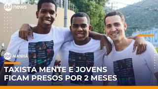 Presos injustamente por falsa acusação de taxista são soltos após denúncia do SBT | #SBTManhã