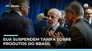 EUA suspendem tarifa de 40% sobre produtos brasileiros após negociações