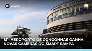 SP amplia segurança no Aeroporto de Congonhas com novas câmeras do Smart Sampa
