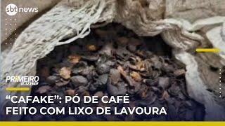 "Cafake" apreendido: pó feito com lixo da lavoura é vendido como café | Primeiro Impacto (24/04/25)