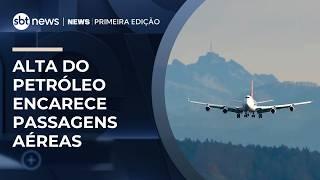 Querosene de aviação mais caro pressiona setor aéreo | #NewsPrimeiraEdição