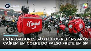 Golpe do falso frete: entregadores são sequestrados e mantidos reféns por 8 horas em SP