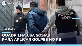 Golpistas que usavam sósias para aplicar golpes são presos no Rio Grande do Sul | #SBTBrasil 