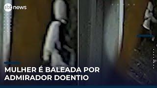 Mulher é baleada por perseguidor mesmo com medida protetiva | #SBTNews Manhã (24/04/25)