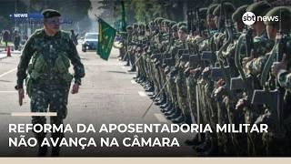 Ajuste fiscal de Lula sobre aposentadoria militar está parado | #NewsPrimeiraEdição