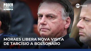 Moraes autoriza visita de Tarcísio, ministro do TCU e Rogério Marinho a Bolsonaro | #PoderExpresso